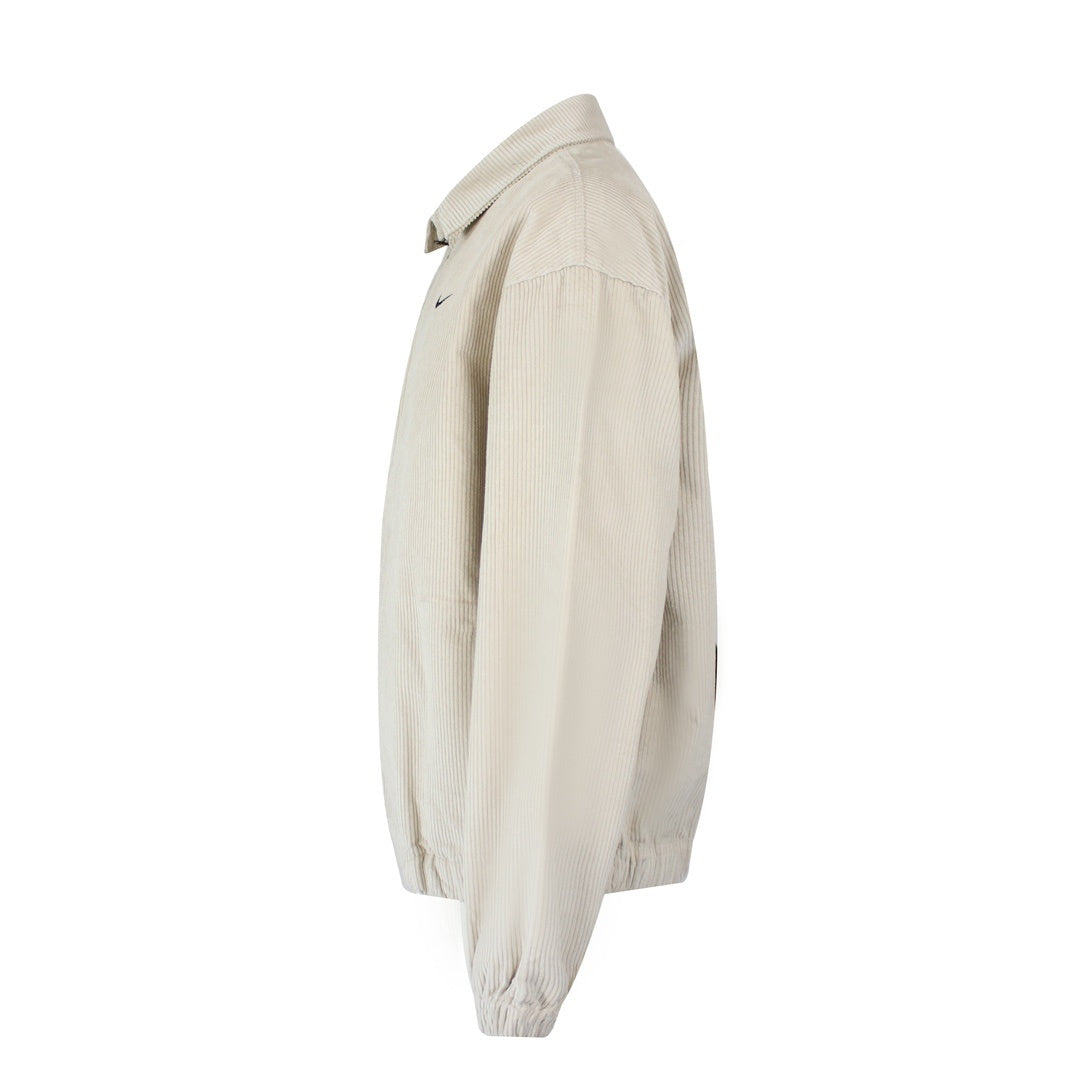 Nike Corduroy Zip Jacket Beige