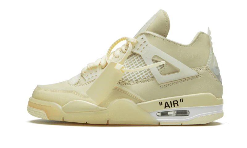 Air Jordan 4 x Off-White Sail