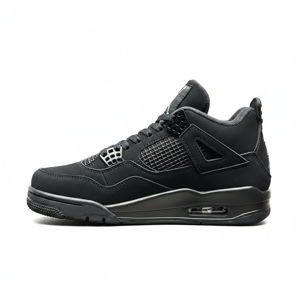 Sneakers - Jordan rétro 4 all black