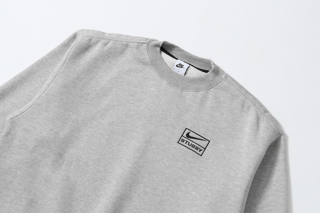 Nike x Stüssy Crewneck Sweatshirt  Grey