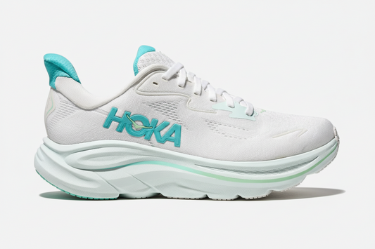 Hoka Clifton 10 White/Cielo Blue