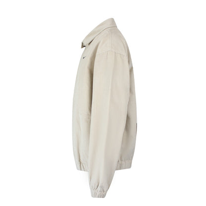 Nike Corduroy Zip Jacket Beige