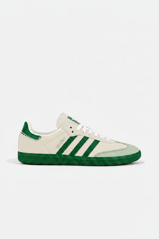 Adidas Samba Green x Stussy