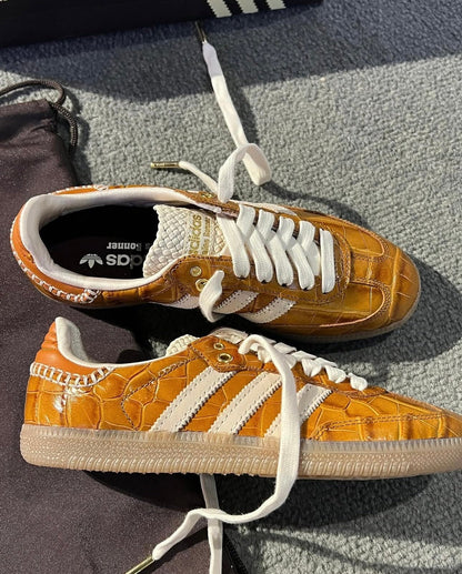 Wales Bonner x adidas Samba OG 'Croc - Night Brown'