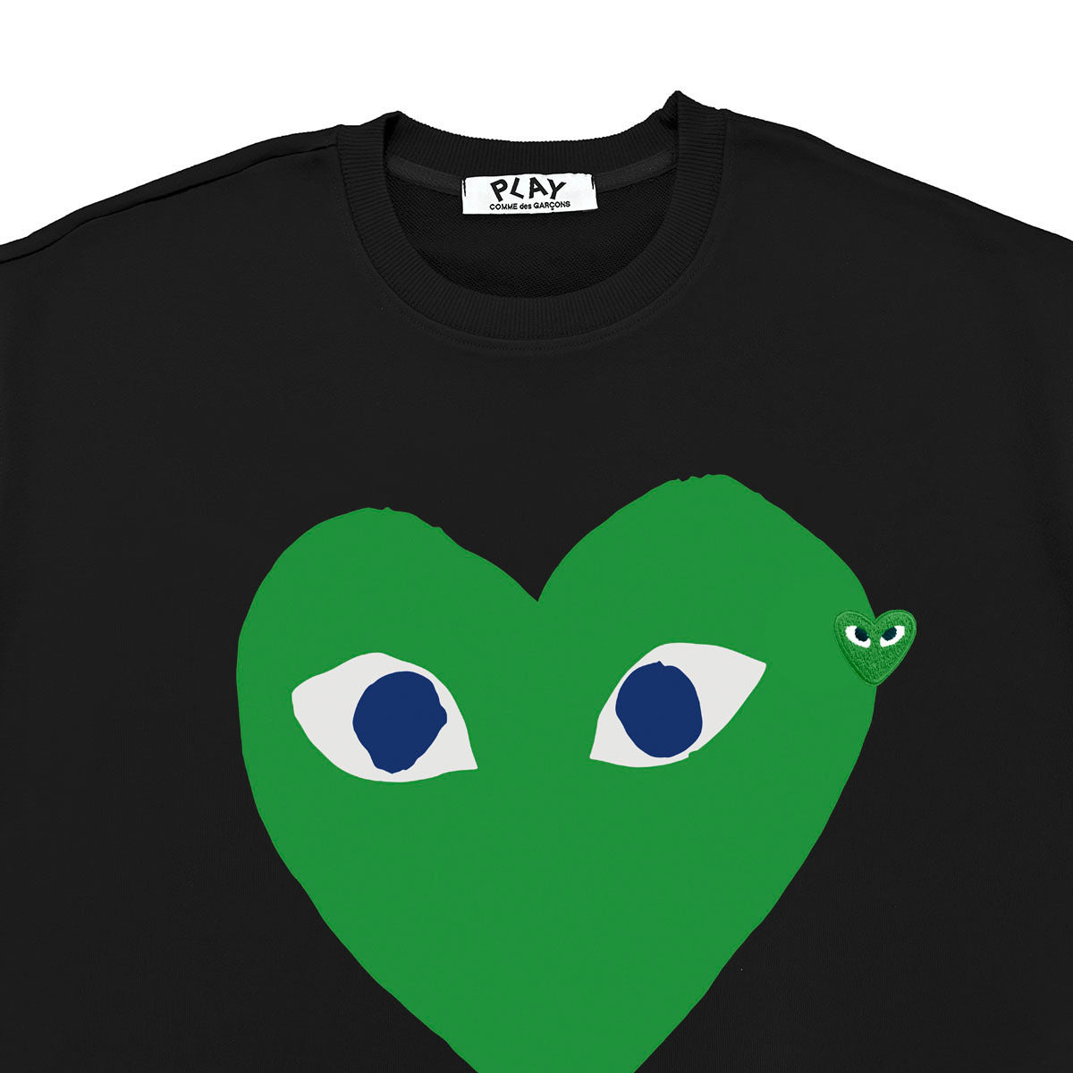 Comme des Garçons Play Sweatshirt Green Heart