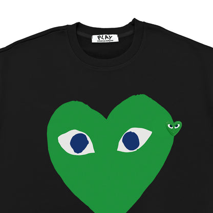 Comme des Garçons Play Sweatshirt Green Heart
