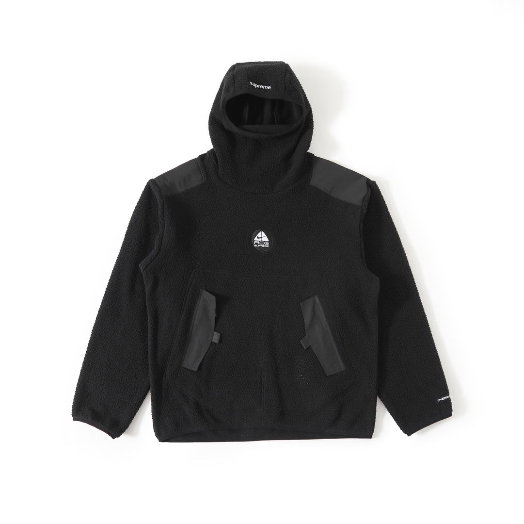 Supreme x Nike ACG Fleece Hoodie Black
