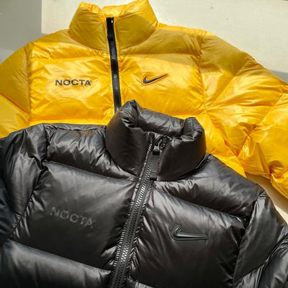 Nike NOCTA Puffer Jacket Black & Yellow