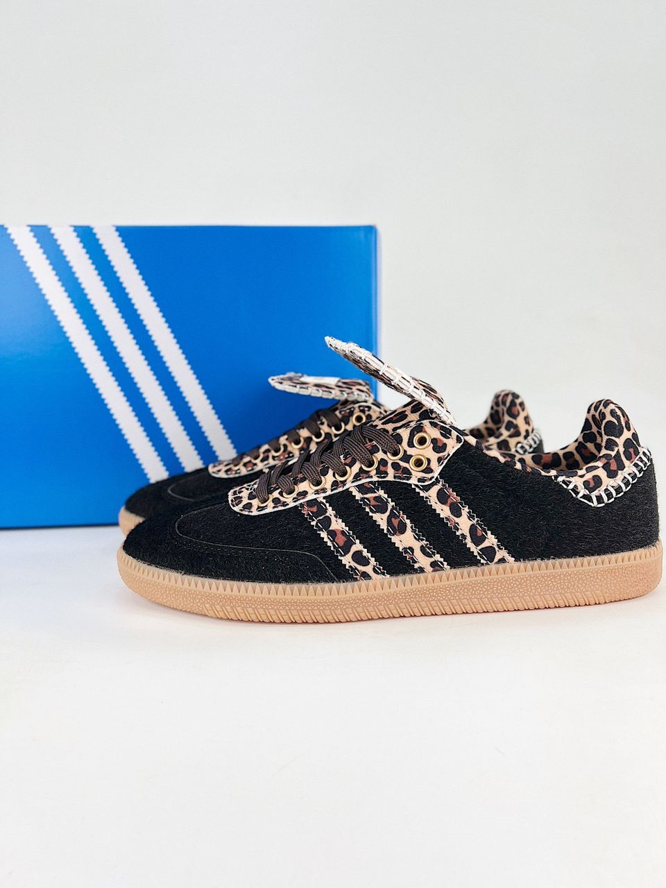 Adidas Samba black leopard