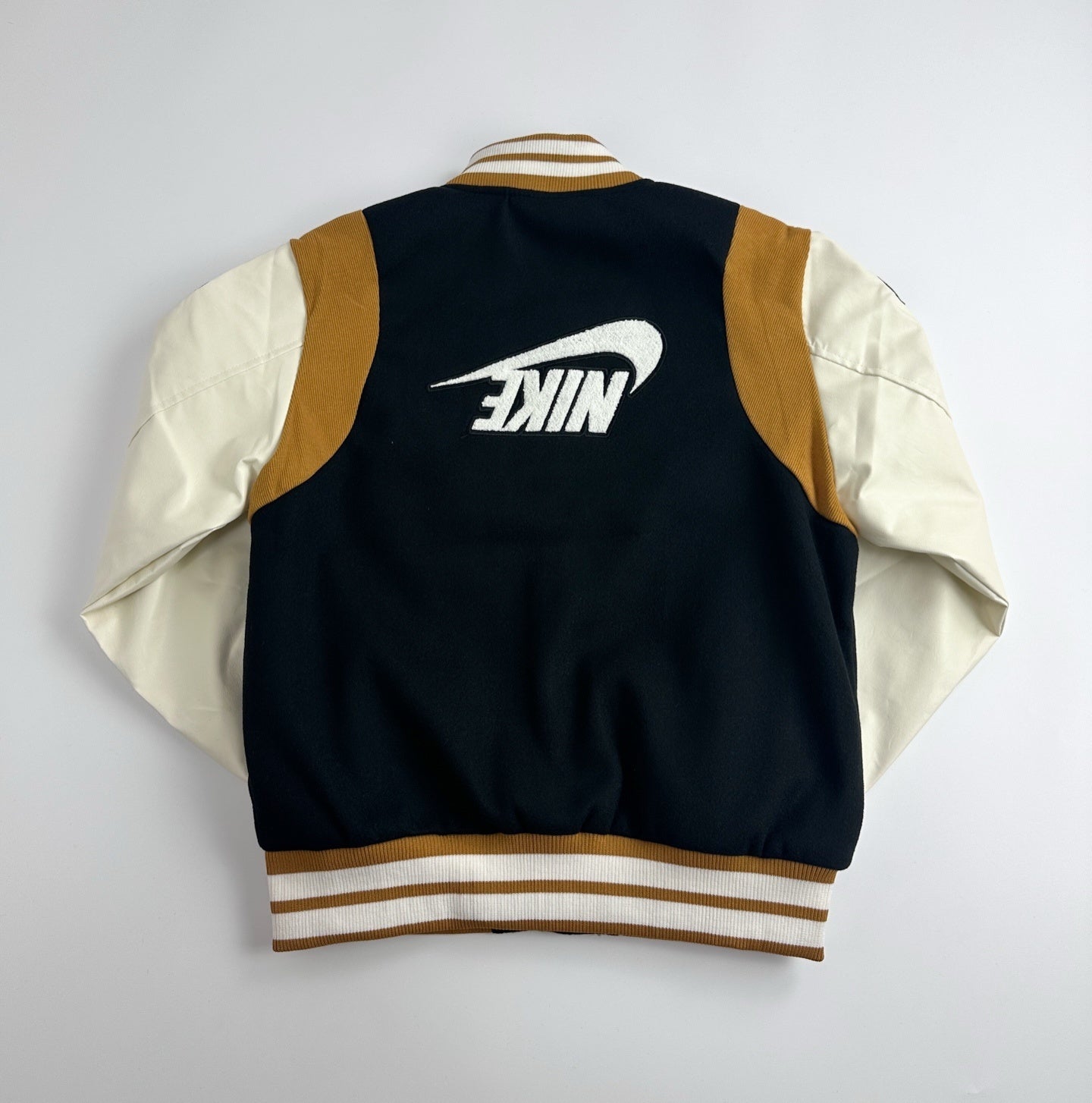 Nike NSW Varsity Jacket  Black & Cream
