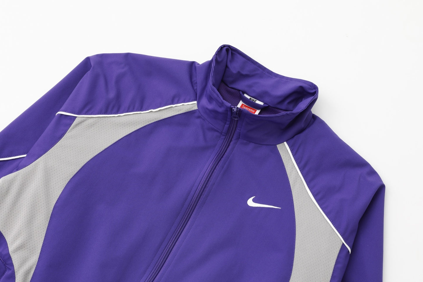 Nike x Supreme Track Jacket Purple & Grey