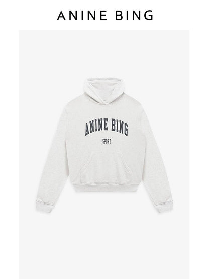 Anine Bing Sport Hoodie – Grey