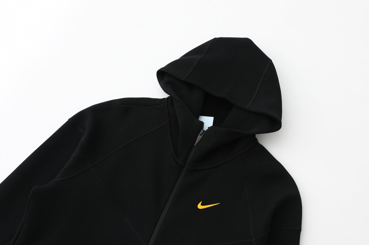 Nike NOCTA Tech Fleece Hoodie Black & Yellow