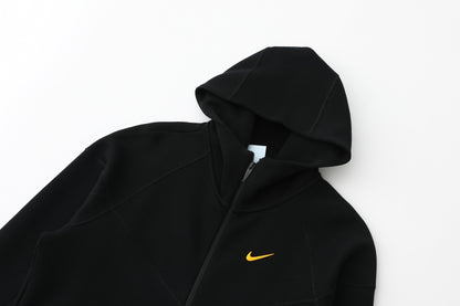 Nike NOCTA Tech Fleece Hoodie Black & Yellow