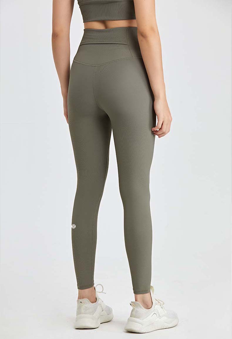 lululemon®-Style High-Waist Seamless Leggings – Peach-Butt Lift & Pocket Design