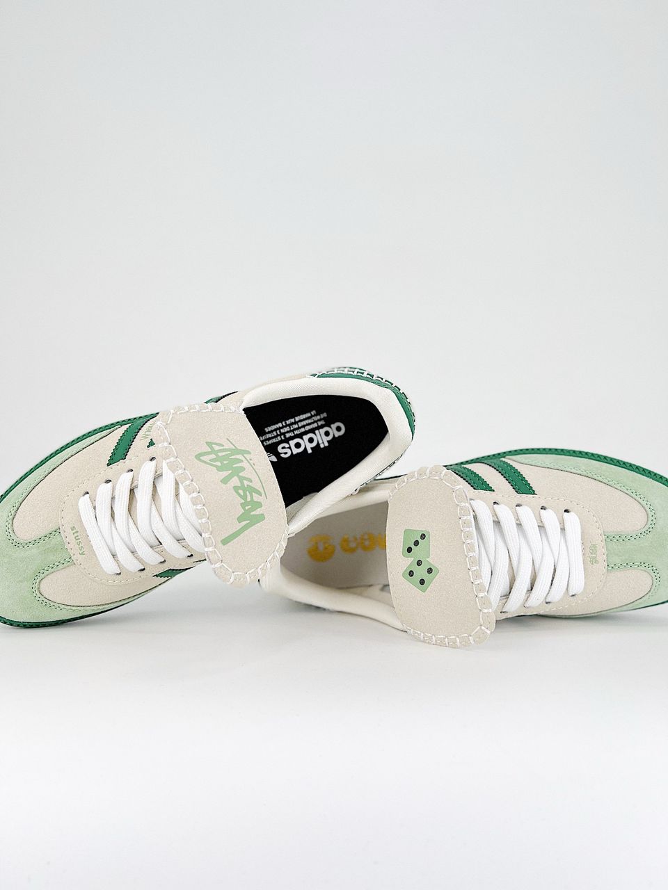 Adidas Samba Green x Stussy