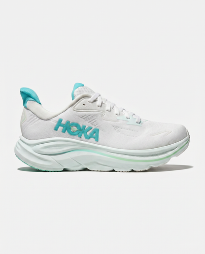 Hoka Clifton 10 White/Cielo Blue