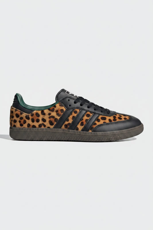 Adidas Samba leopard - Collegiate Green 2025