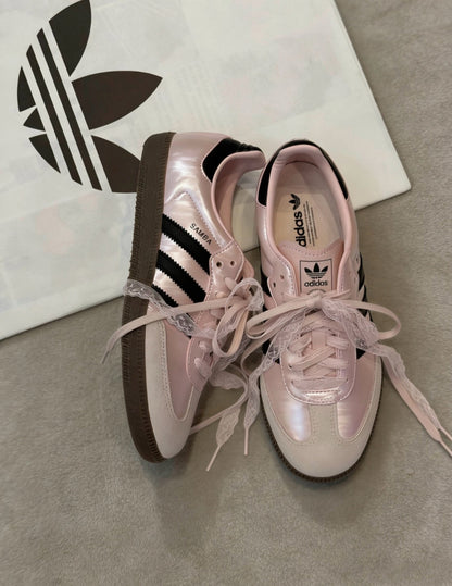 Adidas Samba — Pearlescent Pink