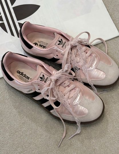 Adidas Samba — Pearlescent Pink