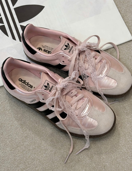Adidas Samba — Pearlescent Pink
