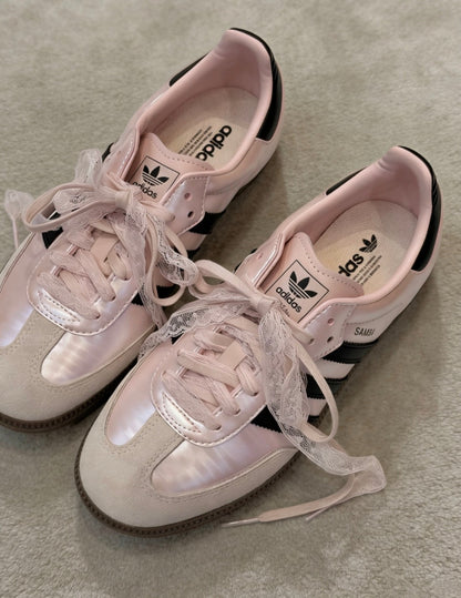 Adidas Samba — Pearlescent Pink