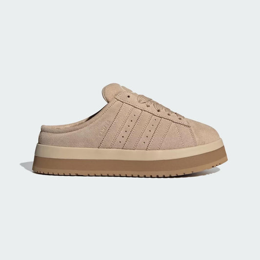 Adidas Campus winter Mule Platform Beige