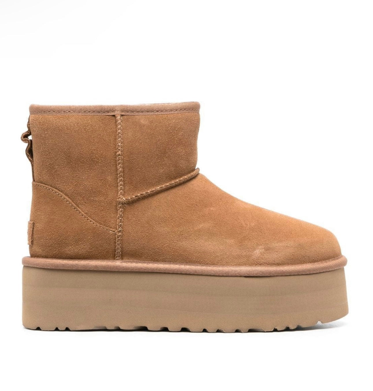 UGG® Classic Ultra Mini Platform Boots – Cream