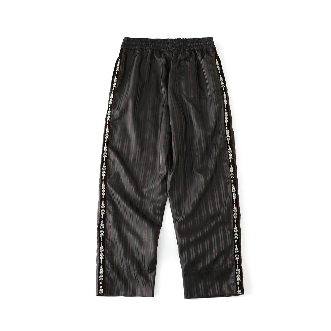 Nike x Stüssy Satin Track Pants  Black