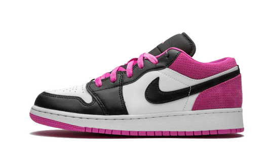 Air Jordan 1 Low Black Active Fuchsia