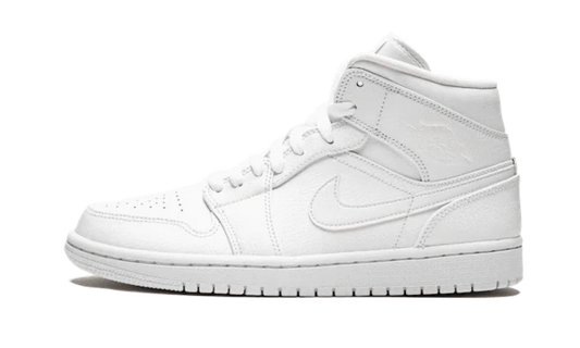 Air Jordan 1 Mid 'Triple White'