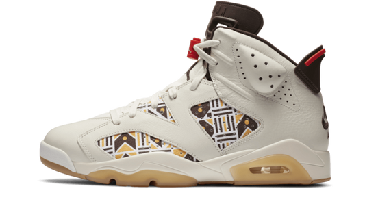 Air Jordan 6 Retro Quai 54 Sail Brown