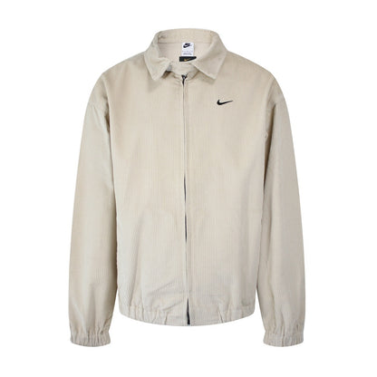 Nike Corduroy Zip Jacket Beige