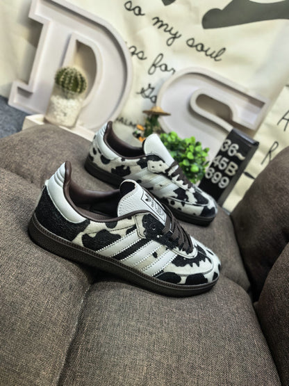 Adidas Samba – Cow Print Black & White Edition